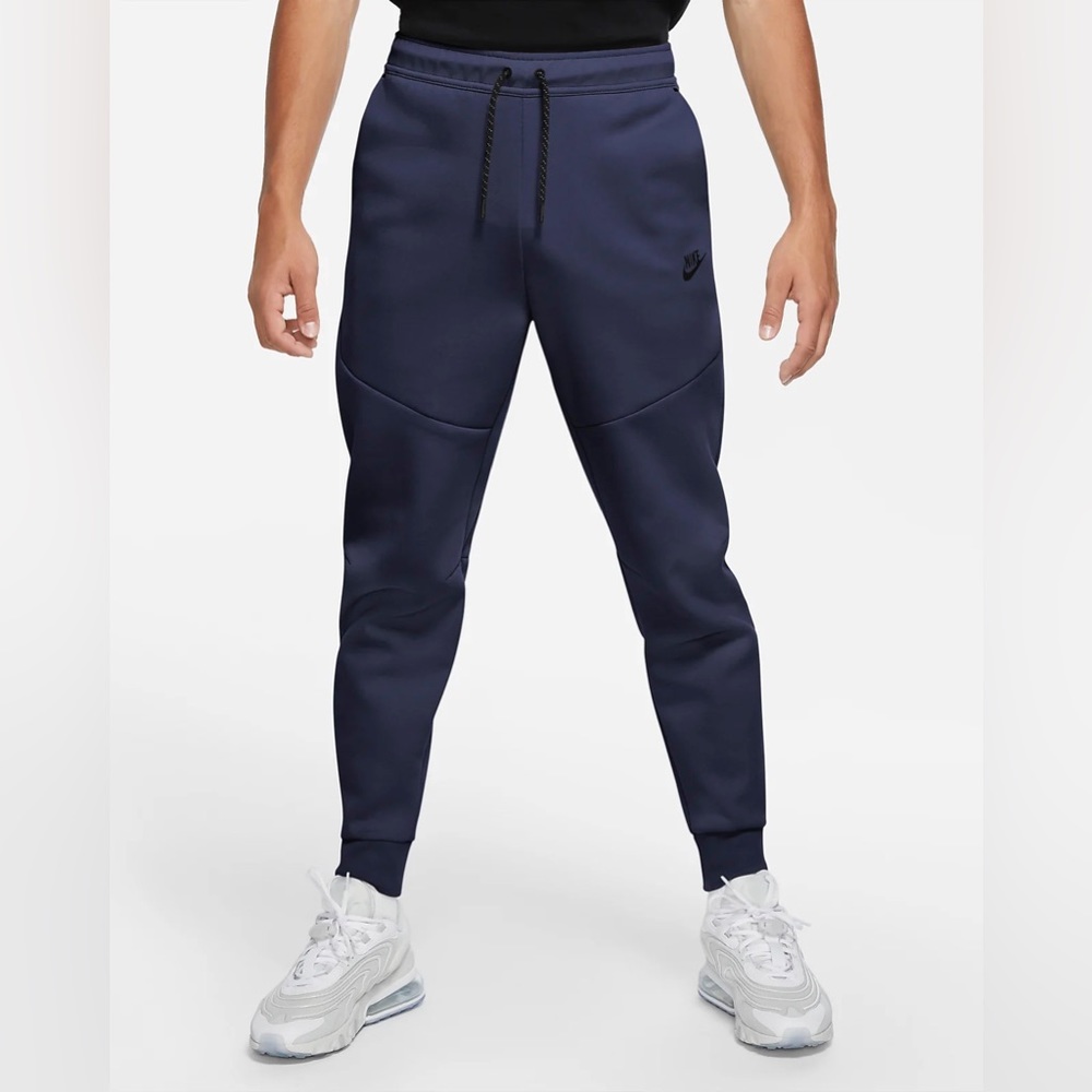 Men’s Navy Blue Nike Tech Slim Fit Taper Leg